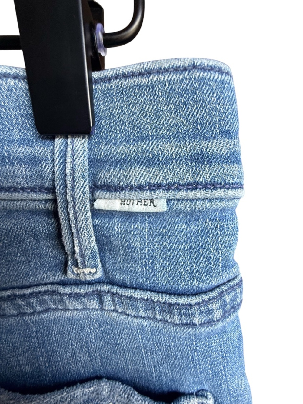 MOTHER The Hustler Ankle Fray in Can't Stop Staring Sz 31 - Picture 10 of 15